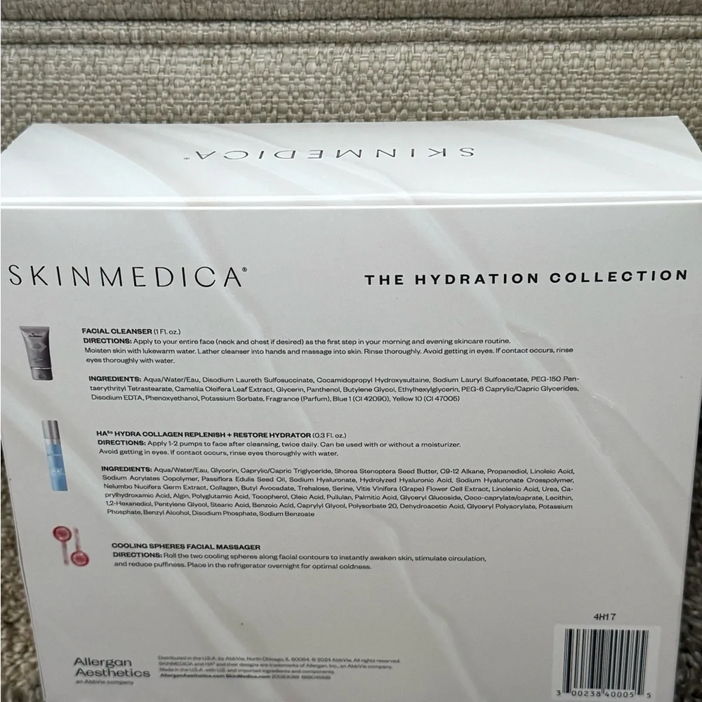 NWT SkinMedica HA5 Hydra Collagen Hydration Collection Travel Set
